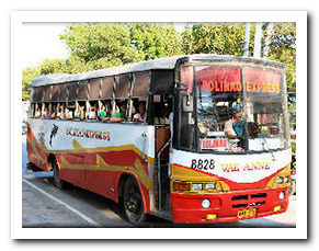  Bus on a Philippine street